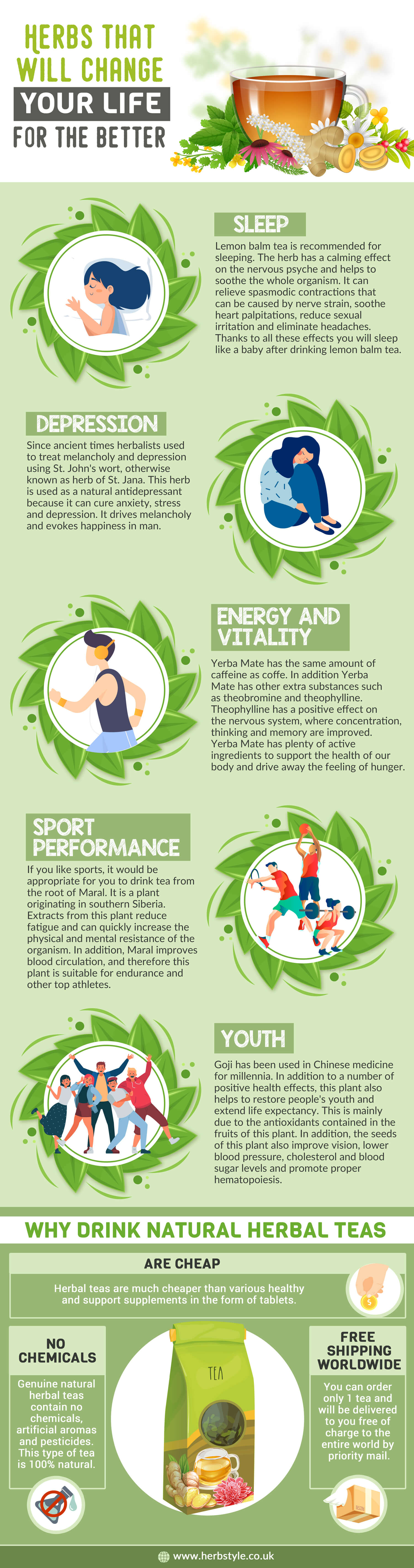 5 Herbs that will change your life for the better