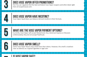 Vuse Vapor Coupon Cause FAQ (C.C. FAQ) [INFOGRAPHIC]